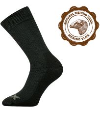 Unisex silné froté ponožky Alpin VoXX® tmavo šedá