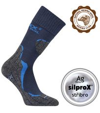 Unisex dvojvrstvové ponožky Dualix VoXX® tmavo modrá