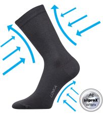 Dámske kompresné ponožky Kooper Lonka tmavo šedá