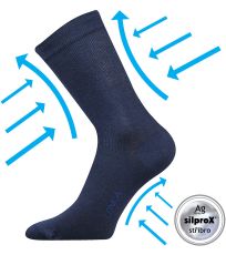 Dámske kompresné ponožky Kooper Lonka tmavo modrá