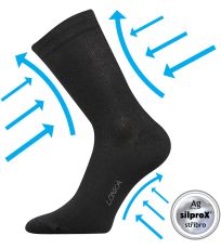 Dámske kompresné ponožky Kooper Lonka čierna