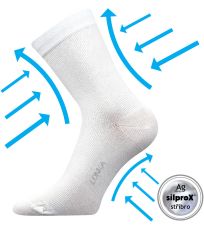 Dámske kompresné ponožky Kooper Lonka biela