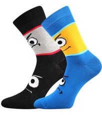 Detské obázkové ponožky - 2 páry Tlamik Boma mix A - chlapec