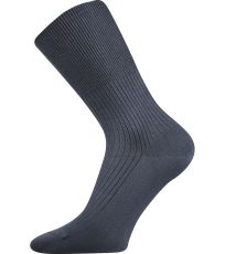 Unisex ponožky - 3 páry Zdravan Lonka tmavo šedá