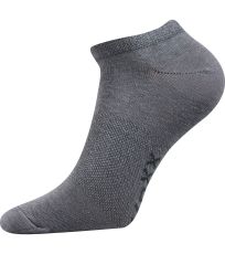 Unisex športové ponožky - 3 páry Rex 00 Voxx svetlo šedá
