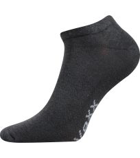 Unisex športové ponožky - 3 páry Rex 00 Voxx tmavo šedá
