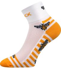 Unisex vzorované športové ponožky Ralf X Voxx včielky