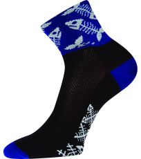 Unisex vzorované športové ponožky Ralf X Voxx ryby
