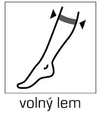 Silónové podkolienky - 6 x 2 páry NYLON 20 DEN Lady B opal