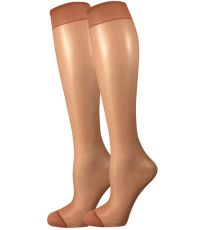 Silónové podkolienky - 6 x 2 páry NYLON 20 DEN Lady B opal