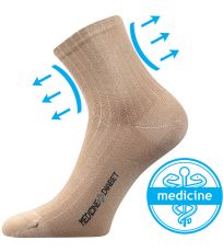 Unisex ponožky - 3 páry Demedik Lonka béžová