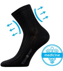 Unisex ponožky - 3 páry Demedik Lonka čierna