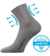 Unisex ponožky - 3 páry Demedik Lonka svetlo šedá