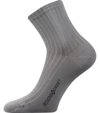 Unisex ponožky - 3 páry Demedik Lonka svetlo šedá