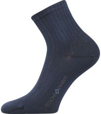 Unisex ponožky - 3 páry Demedik Lonka tmavo modrá