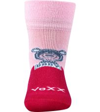 Dojčenské bambusové ponožky - 3 páry Sebík Voxx mix A - holka