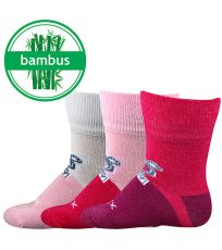Dojčenské bambusové ponožky - 3 páry Sebík Voxx