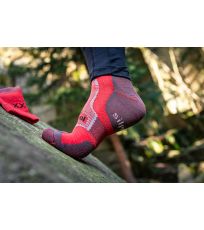 Unisex funkčné ponožky Granit Voxx červená