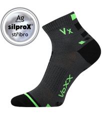 Pánske ponožky - 3 páry Mayor silproX Voxx tmavo šedá