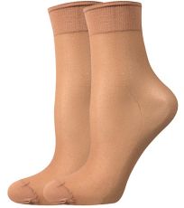 Silonové ponožky - 6x2 páry NYLON 20 DEN Lady B golden
