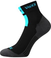 Unisex extra priedušné ponožky - 3 páry Mostan silproX Voxx čierna