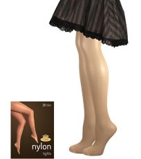 Silonové ponožky NYLON 20 DEN Lady B ťava