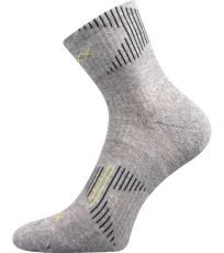 Unisex športové ponožky Patriot B VoXX® svetlo šedá melé