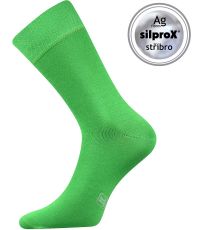Pánske spoločenské ponožky Decolor Lonka svetlo zelená