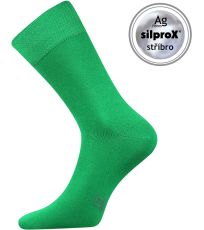 Pánske spoločenské ponožky Decolor Lonka zelená