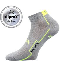Unisex športové ponožky - 3 páry Kato Voxx svetlo šedá