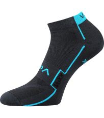 Unisex športové ponožky - 3 páry Kato Voxx tmavo šedá