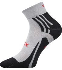 Pánske extra priedušné ponožky - 3 páry Abra VoXX® svetlo šedá