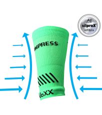 Kompresný návlek na zápästie Protect Voxx neón zelená