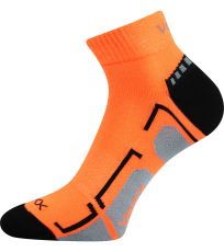 Detské športové ponožky - 3 páry Flashik VoXX® neón oranžová