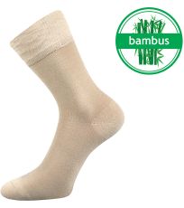Unisex ponožky - 3 páry Deli Lonka béžová