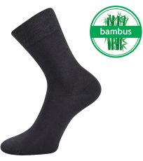 Unisex ponožky - 3 páry Deli Lonka tmavo šedá