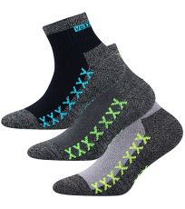 Detské športové ponožky - 3 páry Vectorik Voxx mix A - chlapec