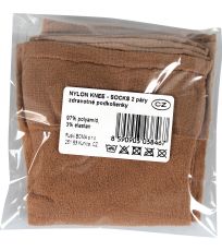 Silonové podkolienky - 2 páry NYLON 20DEN Lady B beige