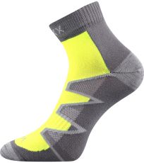 Unisex športové ponožky - 3 páry Monsa Voxx svetlo šedá