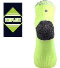 Unisex športové ponožky - 3 páry Ray Voxx neón žltá
