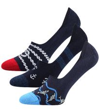 Dámske extra nízke ponožky - 3 páry Vorty Voxx