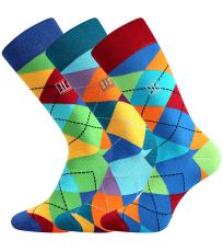 Pánske trendy ponožky - 3 páry Dikarus Lonka