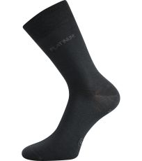 Unisex ponožky z merino vlny - 3 páry Dewool Lonka čierna