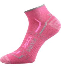 Unisex športové ponožky - 3 páry Rex 11 Voxx ružová