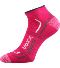 Unisex športové ponožky - 3 páry Rex 11 Voxx magenta