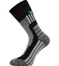 Unisex trekingové ponožky Egoist L+P Voxx čierna/modrá