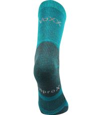 Unisex funkčné ponožky Granit Voxx modro-zelená