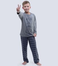 Chlapčenské pyžamo dlhé 79051P GINA
