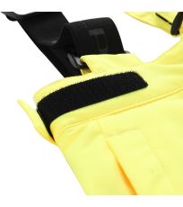 Detské lyžiarske nohavice LERMONO ALPINE PRO nano yellow