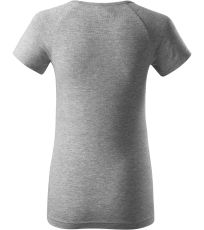 Dámske tričko Dream Malfini tmavo šedý melír